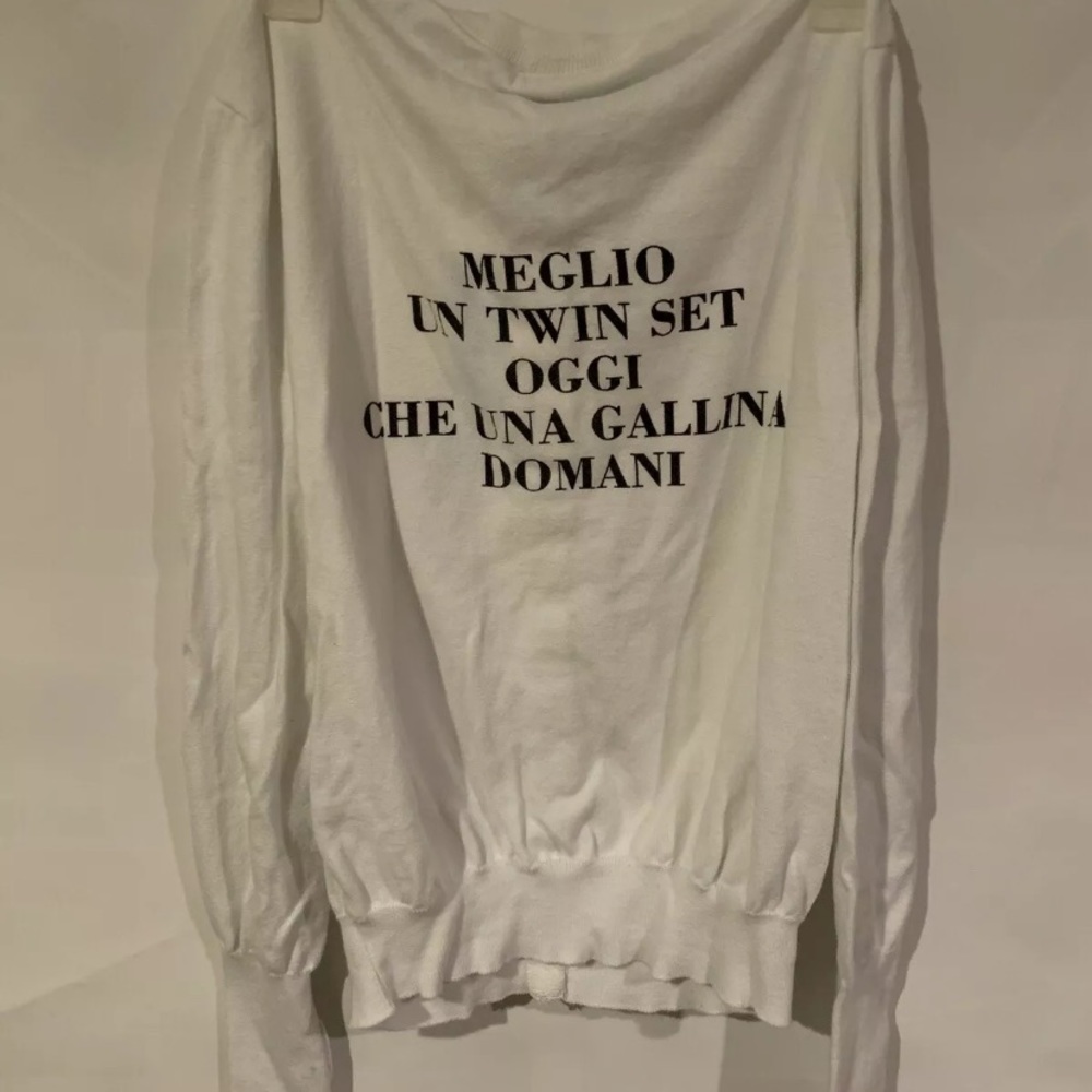 Moschino Cheap and Chic Cardigan Sweater